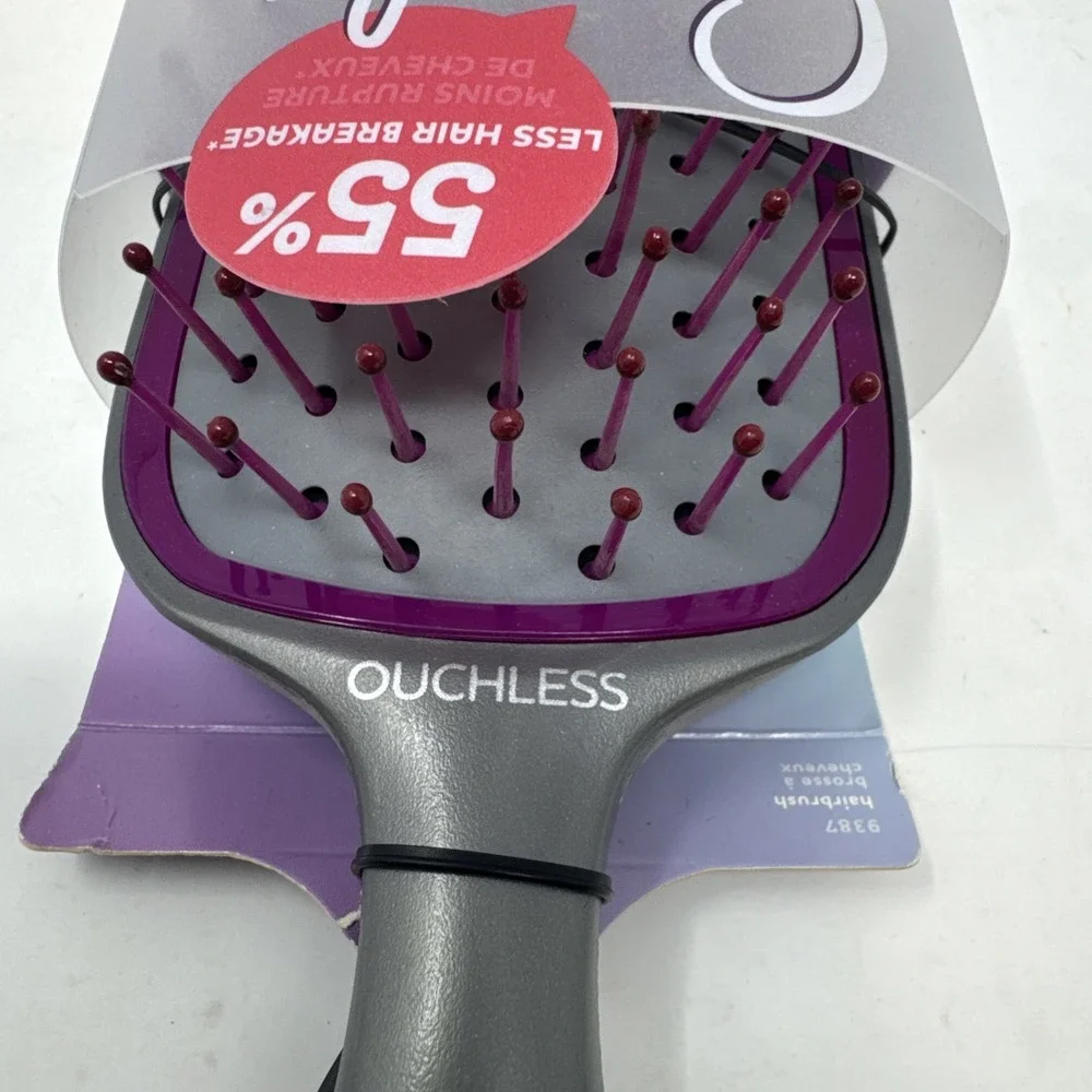 Goody Ouchless Paddle Brush FlexGlide Bristles Comfort Tip Hairbrush 2017